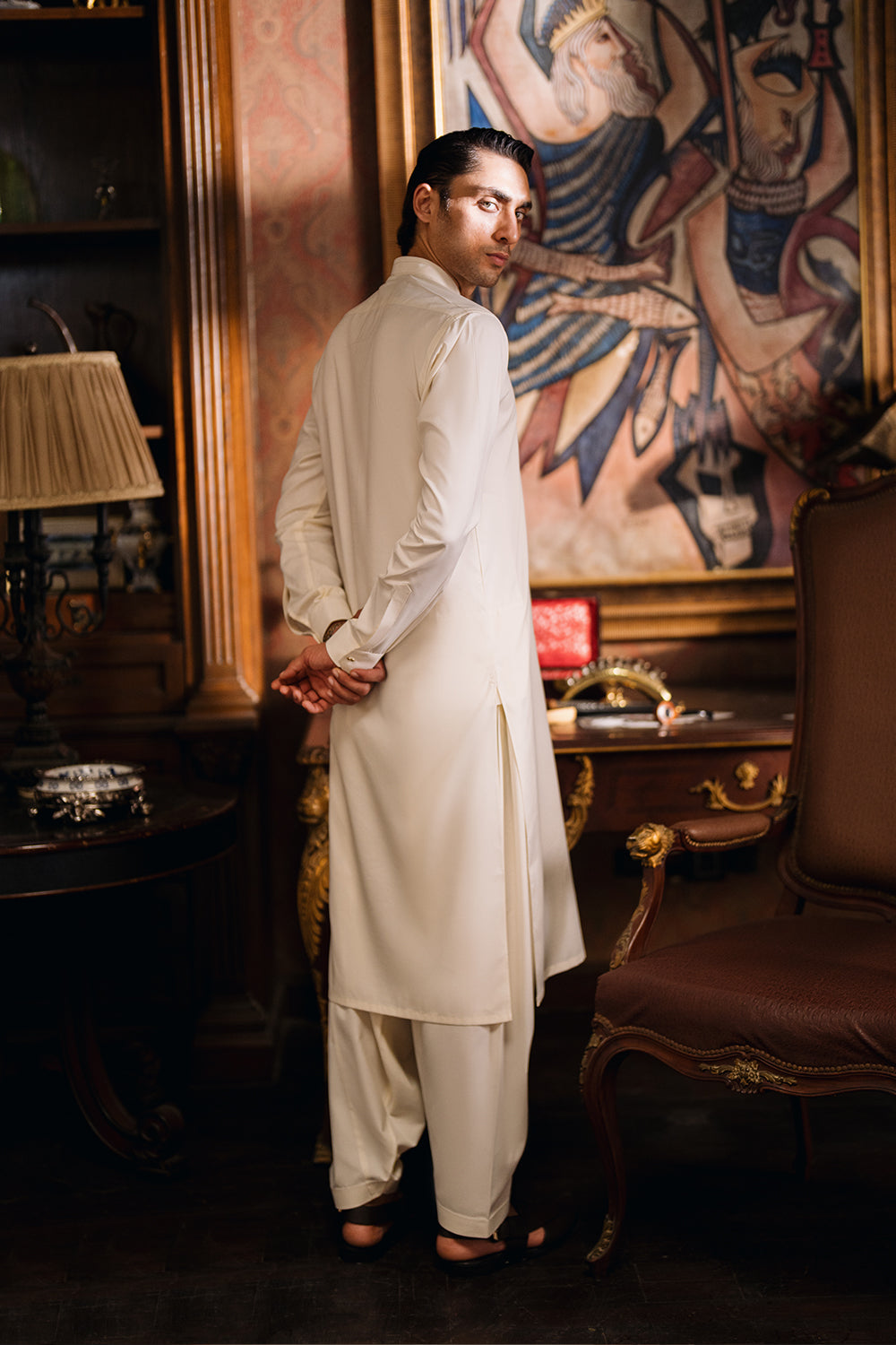 Boski shade Shalwar Kameez