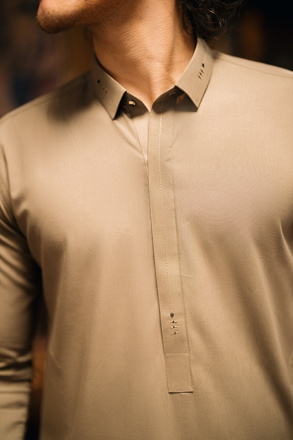 Affogato Beige Shalwar Kameez