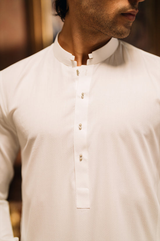 Off White  Shalwar Kameez